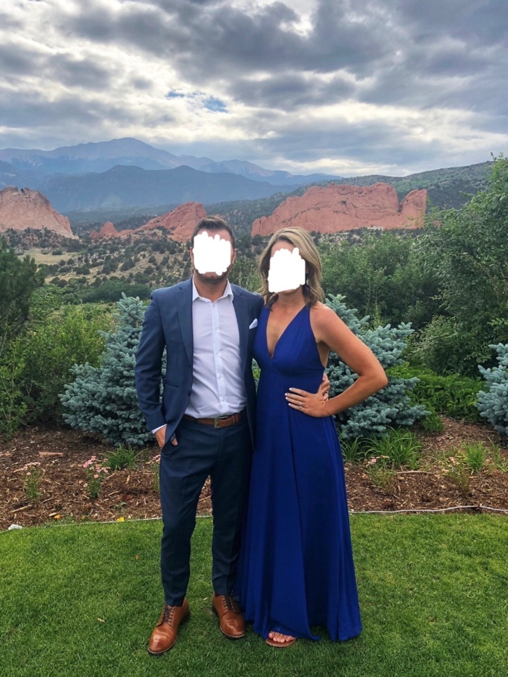 Royal Blue Dress